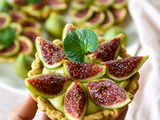 Tartelettes aux figues et crème citronnée {vegan}