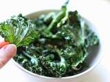 Chips de kale, au four [vegan]