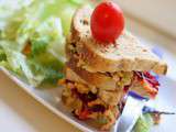 Salade de houmous pour sandwich hivernal [vegan]