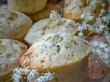 Antigaspi et très gourmande des financiers pistache & fleurs de sureau