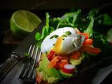 Avocado toast à l'oeuf poché