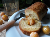 Cake bocal aux mirabelles du jardin