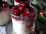 Cherry Rice Pudding (riz au lait aux cerises)