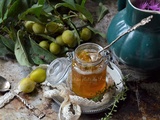 Confiture de mirabelles au thym - retour du jardin