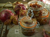 Conserves de confit d'oignons