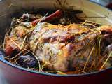 Gigot d'Agneau au foin