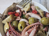 Insalata di Calamari e Carciofi : la salade italienne aux saveurs marines