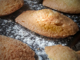 Madeleines au citron vert de Manou