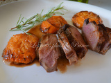 Magret de canard aux abricots et Floc de Gascogne