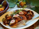 Magret de canard aux figues du jardin et au Floc de Gascogne