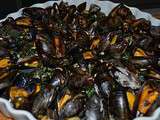 Moules au four