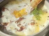 Œufs cocotte à la raclette