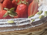 Paris‑Brest pistache & fraises fraîches