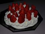 Pavlova aux fraises