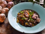 Riz aux encornets à la méridionale — saveurs du Sud