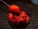 Salade de fraises