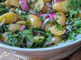 Salade de pommes de terre primeur aux herbes