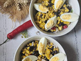 ️ Salade Mexicaine aux Œufs – Fraîcheur, Couleurs et Peps