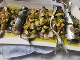 Sardines farcies à la courgette & fenouil sauvage