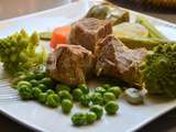 Sauté de veau aux petits légumes du printemps