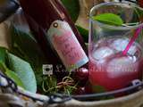 Sirop de cerises noires du jardin