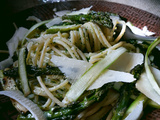 Spaghettis agli asparagi (aux asperges vertes)