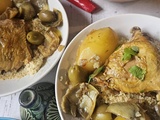 Tajine de poulet aux artichauts poivrades
