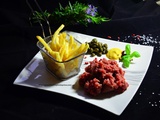 Tartare de bœuf traditionnel