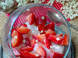 Tartare de noix de St Jacques et fraises