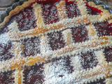 Tarte aux framboises des montagnes