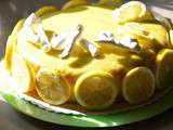 Tout citron : gateau acidule