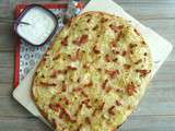 Flammekueche ou tarte flambée alsacienne