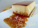 Flan à la noix de coco