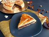 Galette des rois au chocolat et aux noisettes