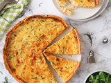 Quiche au saumon et poireaux