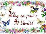 Blog en pause