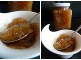 Confiture Poires Pommes et Vanille