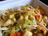 Nouilles Chinoises Poulet Curry