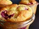 Petit Gâteaux de Ricotta aux Framboises