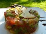 Tartare de Tomates et d'Avocat