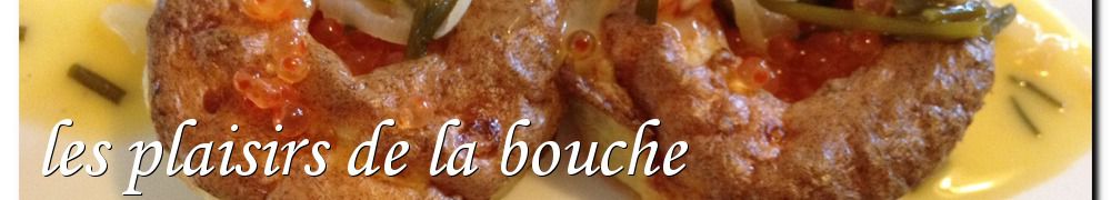 Recettes de les plaisirs de la bouche