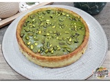 Flan à la pistache