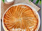 Galette des rois au chocolat et pâte feuilletée maison