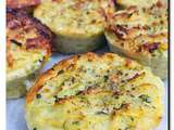 Galettes de courgette cuites au four