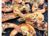 Gambas au basilic et estragon