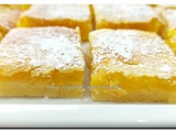 Lemon bar ou barre au citron (pour air fryer ou au four)