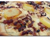 Pizza tartiflette au levain