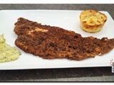 Poisson pané à l'ail noir et sa sauce tartare