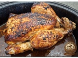 Poulet rôti rôtisserie dorée