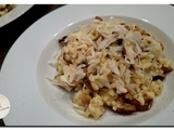 Risotto aux champignons et châtaignes